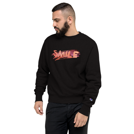 "Smile" Champion Sweatshirt